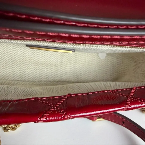 NWT Tory Burch Willa Shine Mini Top Handle Bag - Picture 12 of 12